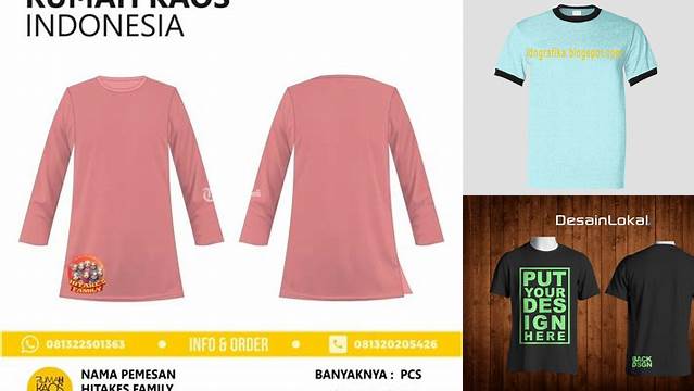 6501+ Mockup Kaos Tunik Cdr PSD for Free