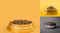 651+ Dog Bowl Mockup Free PSD File for Designers