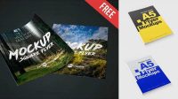 6527+ Double Sided Flyer Mockup Free Download Download PSD Now