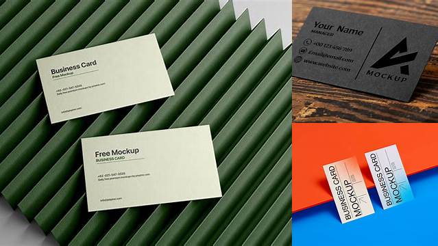 6527+ Spot Gloss Business Card Mockup PSD Free Download