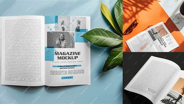 6537+ Zine Mockup Free Premium Free Graphic Resource