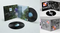 6543+ Vinyl Gatefold Mockup High Resolution