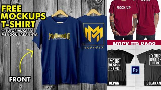 6544+ Download Mockup Kaos Depan Belakang Mockup File Free Download