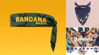 6554+ Bandana Mockup Free Layered PSD File