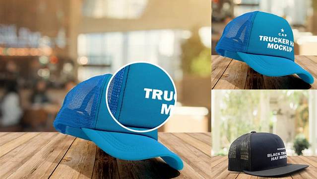 6563+ Free Trucker Hat Mockup Download Free