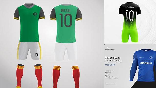 6565+ Jersey Futsal Psd Smart Layer Mockup Free