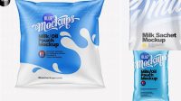 6566+ Milk Pouch Mockup Digital Download