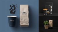 6569+ Coffee Packaging Mockup Free For Free Download