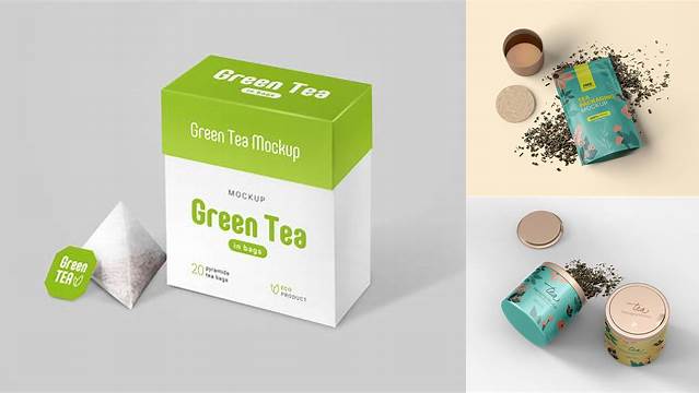 657+ Tea Mockup Smart Layer PSD