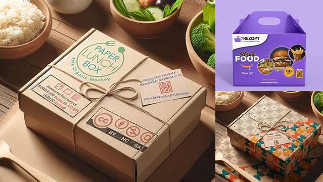 6573+ Paper Lunch Box Mockup Free PSD Free Download