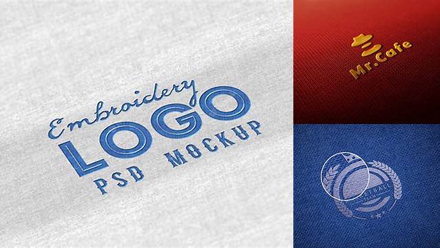 6578+ Fabric Embroidered Logo Mockup Free Download Custom Graphic Mockup File