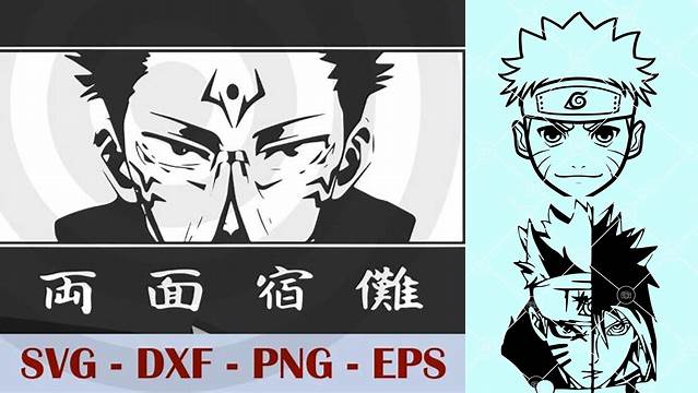 658+ Anime Svg Customizable PSD