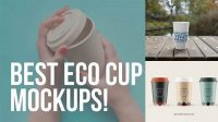 6582+ Mock Up Eco Cup Free PSD