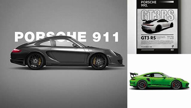 6583+ Porsche Mockup High Resolution