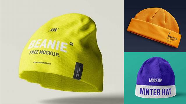 6584+ Free Beanie Mockup Download Free PSD