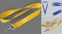 6592+ Lanyard Mockup Free Psd Stylish Free PSD