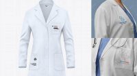 6603+ Medical Coat Mockup Hight Resolution