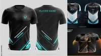 6617+ Esports Jersey Mockup Psd Free Download Smart PNG Image