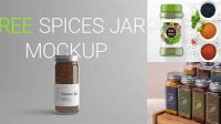 6625+ Spice Jar Mockup Best for Showcase