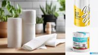 6626+ Paper Towel Mockup Easy-to-Edit Photoshop Freebie