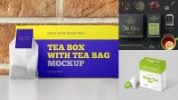 6628+ Tea Box Mockup Free PSD Free Download