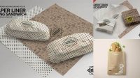 664+ Sandwich Paper Mockup Free For Free Download