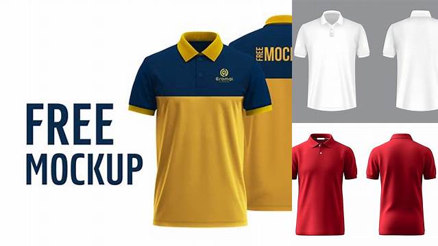 6646+ Polo Shirt Mockup Hight Resolution