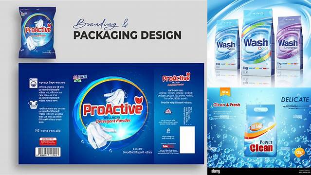 6648+ Detergent Powder Packaging Design Psd Best for Showcase