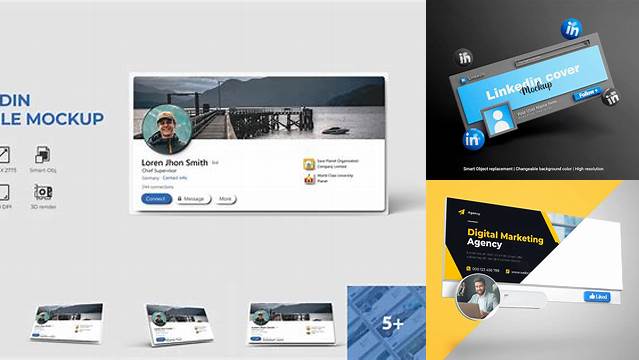 665+ Linkedin Mockup Psd 2020 PSD File for Designers