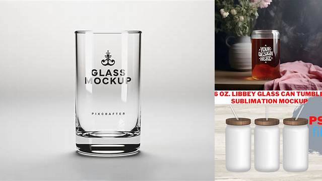 6664+ Can Glass Mockup Best for Showcase