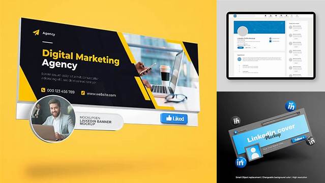 6665+ Linkedin Mockup Digital Download