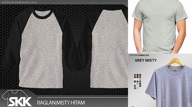 667+ Mockup Kaos Abu Misty Download Free