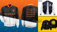 6670+ Bomber Jacket Mockup Free Psd Layered Photoshop Template