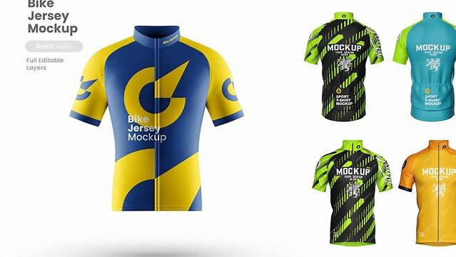 6675+ Cycling Jersey Mockup Free Download Digital Download