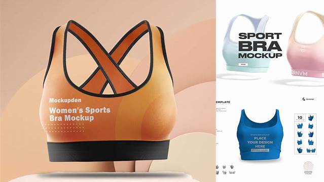 6681+ Sports Bra Mockup Digital Download