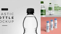 6684+ Plastic Bottle Mockup Customizable PSD Templates