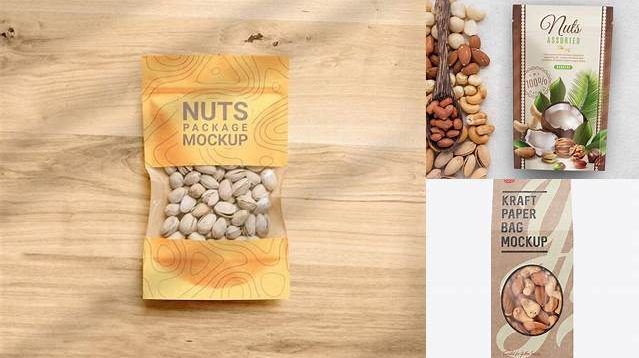 6687+ Nuts Packaging Mockup Free Digital Download