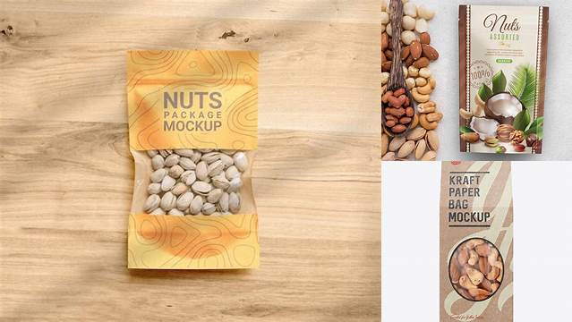 6687+ Nuts Packaging Mockup Free Digital Download