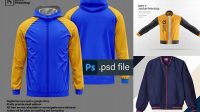 6689+ Mockup Jaket Editable PSD File