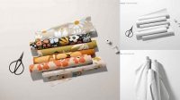 6694+ Fabric Rolls Mockup Free Download Free