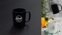 670+ Black Mug Mockup Free Creative Design Resource