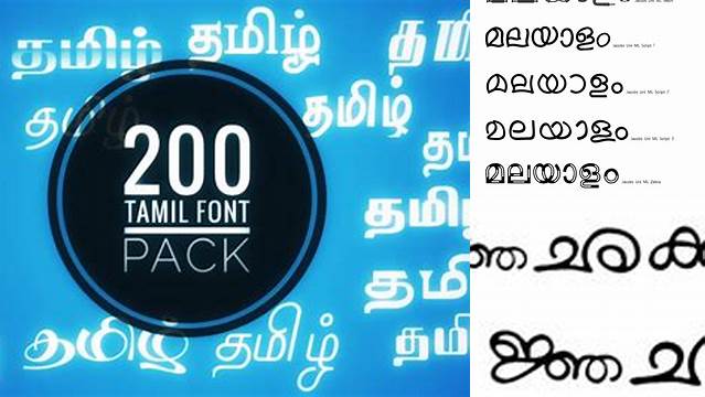 6704+ Malayalam Font Pack High-Quality PSD Files