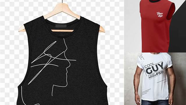 6718+ Muscle Shirt Mockup Free Download Free