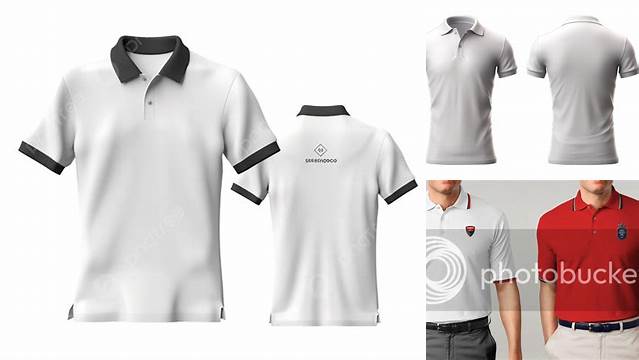 6719+ Mockup Polo Shirt Depan Belakang For Free Download