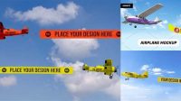 6727+ Airplane Banner Mockup Download Free