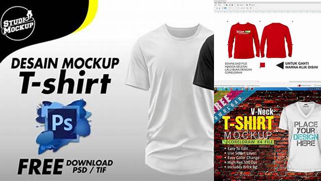 6729+ Download Mockup Kaos Cdr Include TIFF