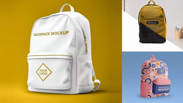 6745+ Backpack Mockup Psd Free Download Free PSD