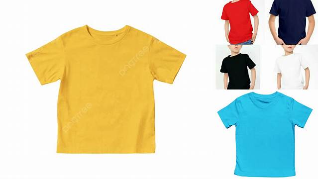 6748+ Mockup Kaos Polos Anak Smart PNG Image