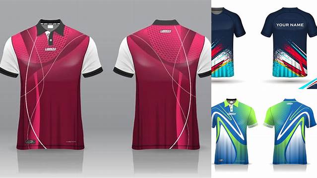 6751+ Mockup Jersey Badminton Psd Smart PNG Image