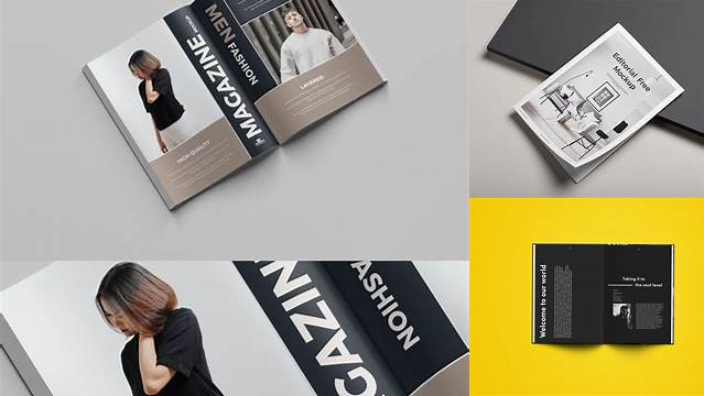 6753+ Editorial Mockups Download PSD Now